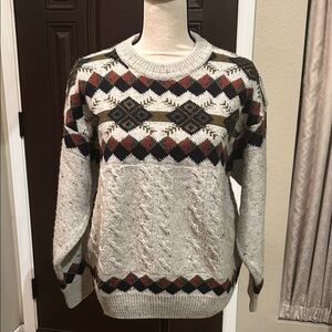 Italian Cableknit Woolblend Sweater